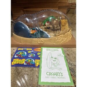 1997 Uncle Milton -Surf Frogs - Live Frog Habitat